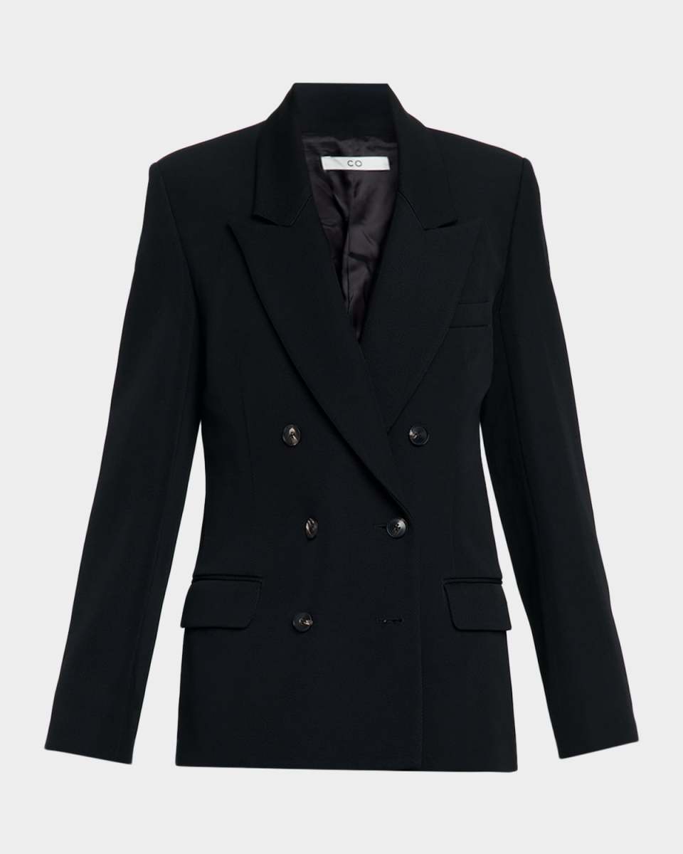 Double-Breasted Tuxedo Jacket